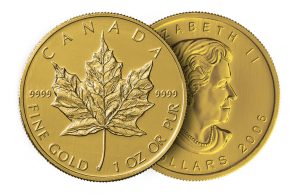 Canadian Maple Leaf - An exquisite gold coin for purchasing