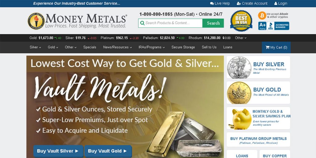 Review of Money Metals